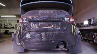 Ken Block Is Using A Rich Mixture In That Fiesta